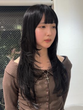 ロンドエニカ 大宮(Lond enika) 韓国ヘアカラーフェミニンロング似合わせカットレイヤーカット