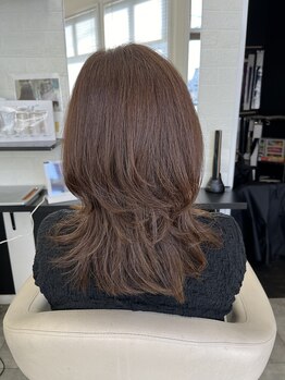 シャンプー 防府店(SHAMPOO)の写真/再現性の高いカット技術で“なりたい”を叶えてくれる！あなたの魅力を引き出す似合わせカットが好評。