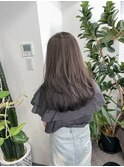 ☆透明感アッシュブラウン髪質改善レイヤーカットブリーチなし