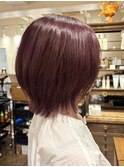 くびれ外ハネボブ×バイオレットカラー_八千代緑が丘駅