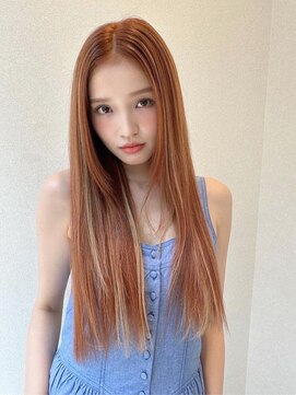 アンククロス 青山店(ANKH CROSS) デザインカラー/オレンジブラウン×ポイントハイライト