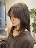 【ひろみ限定】しっとり保湿ケアカラー+前髪カット　￥9900→￥8250～