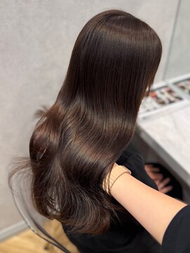 ロンド フィーユ(Lond fille) くびれヘア/顔周り/韓国/ボブ/レイヤーカット/前髪/カラー/銀座