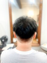 プリバート メンズツーブロックカット