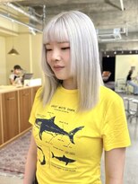 ロジェ(loje)&nbsp;20代30代40代 ハイトーンシルバーホワイトカラー/デザインカラー