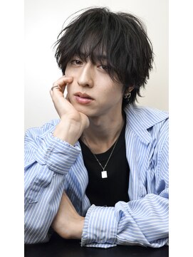 アイトーキョー 渋谷(AI TOKYO) ほつれ質感ミディアムラウンドマッシュ