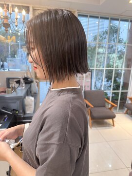 切りっぱなしボブ/黒髪/ヘンリーボブ/横浜ボブ【横浜】k