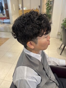 【Misakiスタイル】波巻き×癖毛風パーマ