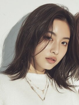 ファムバイアヴァンス(Femme by AVANCE.) 大人可愛い＊抜け感ニュアンスミディオリーブグレー