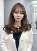 【松澤美穂】透明感モテヘア