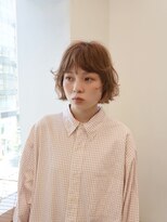 ディッセンバー 伊勢崎(December) 切りっぱなしボブ/ミニボブ/丸くないボブ/ヘーゼルベージュ