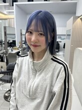 ザザ ZA/ZA 茗荷谷&nbsp;韓国風ブリーチカラー/顔周りカット