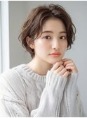 20代/30代/40代レディース韓国レイヤーナチュラル小顔ボブ