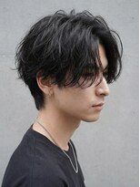 アミ(amii)&nbsp;センターパートニュアンスパーマフェザーパーマシャドウパーマ