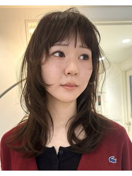 ナヌーク ダイカンヤマ(nanuk daikanyama) ドライパーマ/ウルフレイヤー/レイヤースタイル/ハイレイヤー