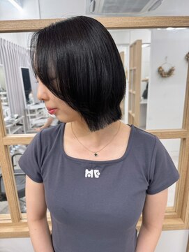 ネウィ ファミ 吉祥寺(newi fhami) ミニウルフ/くすみブルー/テラコッタ/韓国風マッシュ/くびれヘア