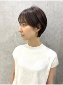 大人可愛い耳掛けコンパクトショート