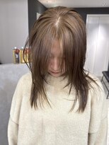 ジーレ 南堀江(jiire)&nbsp;ヘーゼルベージュ×レイヤーカット