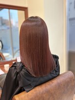 美容室ステラ　坂戸駅前店&nbsp;明るめレッドカラー