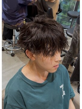 ブルニール 中崎町(BLEUNIR) シャドウパーマ