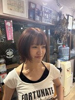 カムデンタウン(Camden Town)&nbsp;カシスブラウン×ミニボブ【多幸感×儚さ】