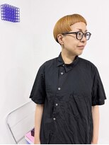 イラカ(elaka)&nbsp;ハニーベージュ×刈り上げショート