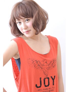 スノッブリコ(snob rico) [snob rico] ピンクベリーアッシュ×マシュマロカール