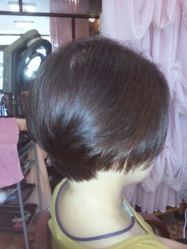 ヘアー ジュンジュン(hair Junjun) ミセスのショートボブ