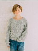 セミディ インナーグレージュ ソフトアシメショート【北千住店】