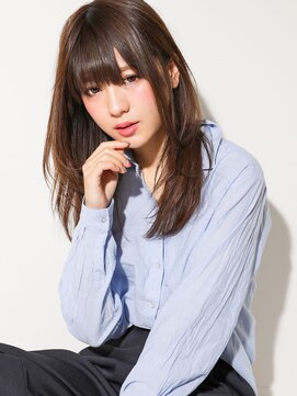 アンルポン(un.le.pont) 【un le pont】風に揺れるさらさらストレート