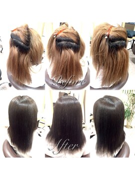 ノーブロー 酸性縮毛矯正専門技師(No.Blow) 名古屋の酸性縮毛矯正。エアリーな柔らかさで美しい美髪矯正