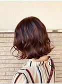 外ハネボブ×ピンクグラデーション   ASSORT
