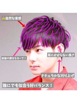 ブレイズ コクラ(BLAZE KOKURA) 【解説】ナチュラルなマッシュスタイル！