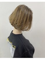 ソース ヘア アトリエ(Source hair atelier) 【SOURCE】前下がりマニッシュボブ