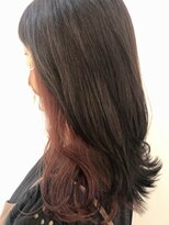 ジーナ セントラル銀座(Zina)&nbsp;セシルカットフリンジウェーブ×大人かわいい前髪ココアブラウン