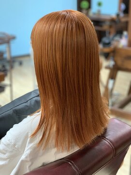 アヤメ(ayame) 【大泉学園】ケアブリーチ＿オレンジベージュ＿ハイトーン