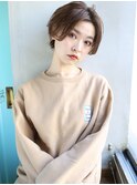 天神【BIRTH】センターパート×大人パーマ束感ショート