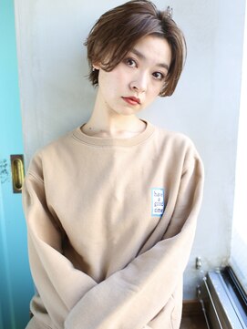 バース(BIRTH) 天神【BIRTH】センターパート×大人パーマ束感ショート