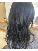 暗めアッシュ