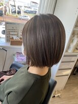 コアフィールフィス(COIFFURE fils) 《見附 今町》ナチュラルハイライト アッシュグレー
