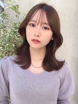 ミラリー トウキョウ(Mirareee Tokyo)&nbsp;20代30代40代◎韓国ヘアー顔周りレイヤー青髪似合わせカットロブ