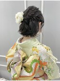 振袖ヘアセット
