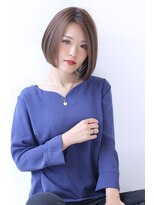 オーロ(ORO) 20代30代40代50代小顔ボブグレージュ