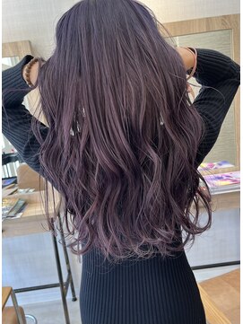 モアヘアーセカンド(MORE-HAIR Second) ピンクラベンダーグラデーション
