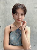 横顔美人!骨格補正の小顔クールショート(Belle銀座)