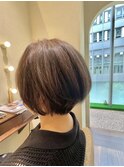 【el zafiro yodoyabashi】寒色系ロートーンショート