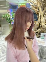 ゼスト 八王子店(ZEST) ピンクカラー/ハイトーンカラー/【永尾しおり】