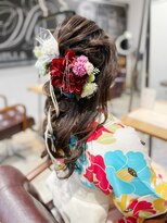 ソッチ(sotti.)&nbsp;卒業式　袴ヘアアレンジ