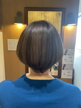 チアー ヘアリラクゼーション(cheer HAIRRELAXATION) ショートボブ
