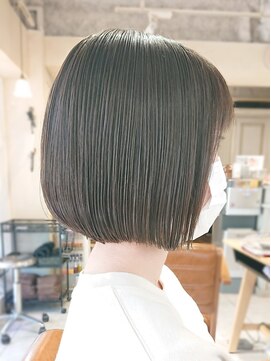 ラボヌールヘアーリアン 川越店(La Bonheur hair Lien) アイロン無し！乾かすだけで問題なし！ショートボブ